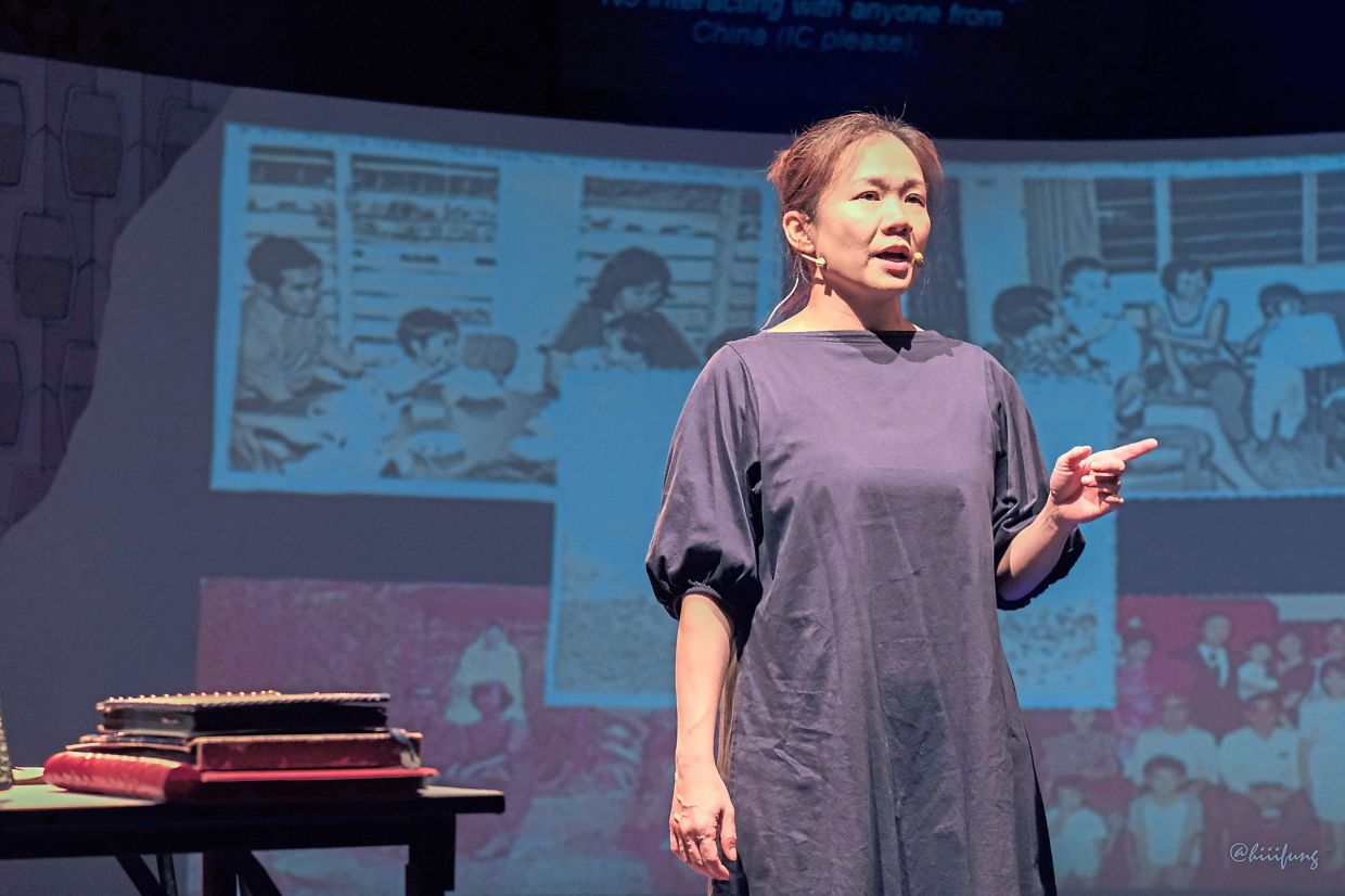 Lim on stage at the What The Elders Left Us festival last November at DPAC. Photo: Hii Ing Fun 