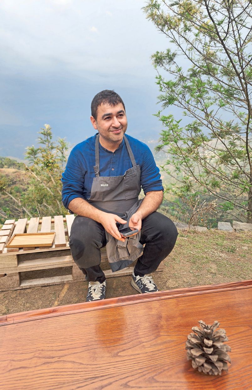 Prateek grew up in Kashmir and created Naar out of a deep love and respect for the produce and cuisine of the Himalayas.