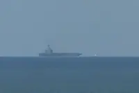 After over 200 days at sea, U.S. aircraft carrier arrives in Thailand