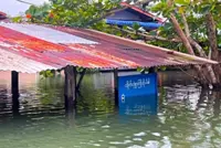 Over 31,000 people affected by flooding in Myanmar's Mon state