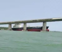 Sungai Johor Bridge safe for use after close call with ship