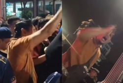 Man in orange shirt arrested over alleged provocation at National Day celebrations