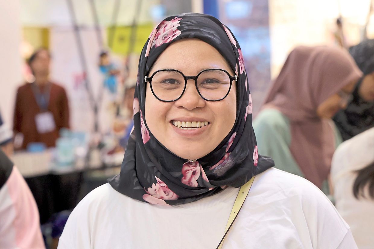 Farini says the selection of books at the bazaar from foreign countries is a welcome change.