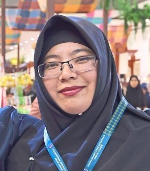 Siti Shakira says the book bazaar gives small publishing houses a chance to share their books.