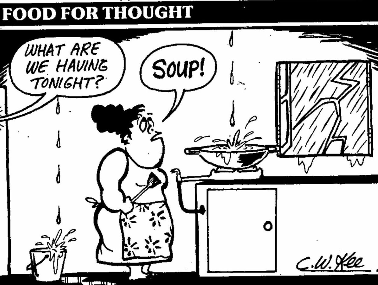 Another funny comic for Food For Thought, published in StarMetro.