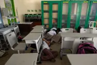 Philippines stages school safety drill after shootings