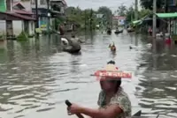 UPDATE: Nearly 500 people evacuated as Myanmar's Bago River rises, heavy rains flood urban wards and major roads