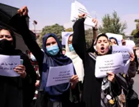 Afghanistan defends ban on protest, citing Islamic law