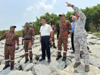 Put up extra warnings at reclamation areas along Klebang coast, says rep after swimming mishap