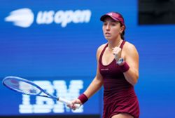 Tennis-Pegula sprints past Kenin to reach US Open third round