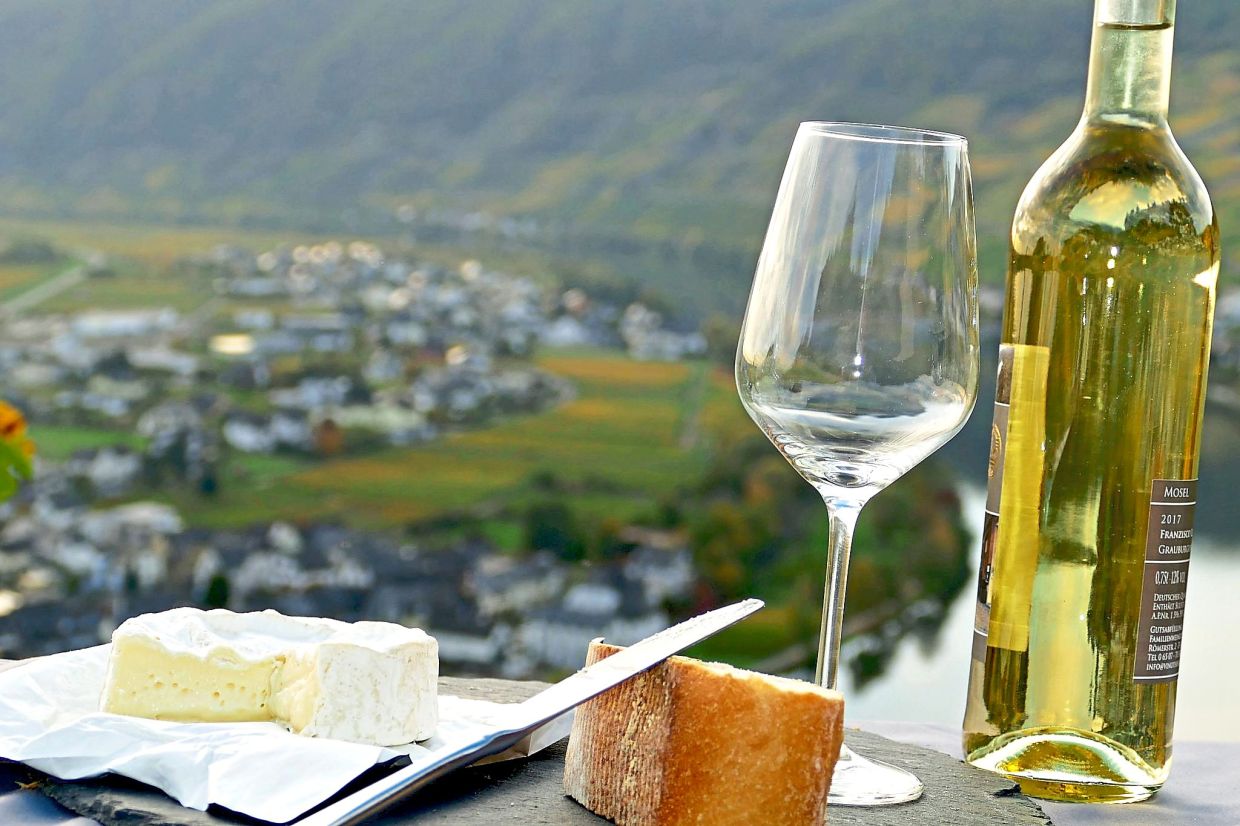 At the end of the day, Weber brings guests back to his restaurant to enjoy their catch, some wine from the valley and other local snacks.