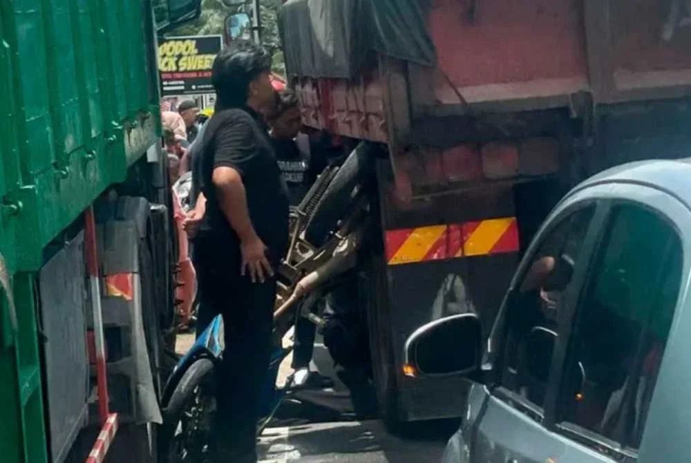 Boy, 12, killed after motorcycle gets trapped between two lorries in Kedah