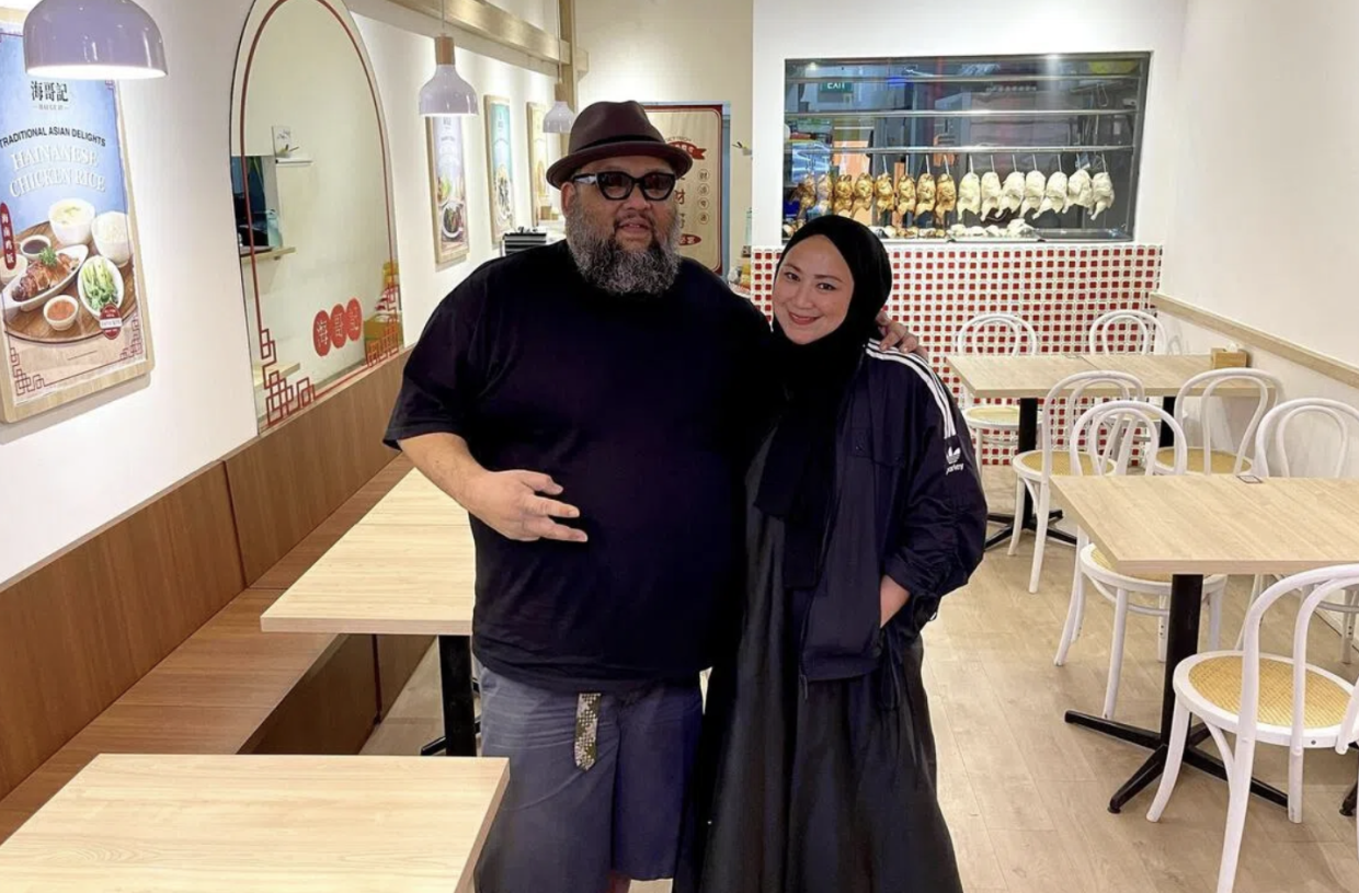 Sheikh Haikel and Anna Belle Francis in a file photo from September 2024. Photo: ANN
