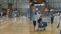 Flights, operations disrupted at waterlogged Indira Gandhi International Airport’s Terminal 3 due to Delhi rain
