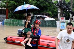 Multiple people missing after rainstorms in east China