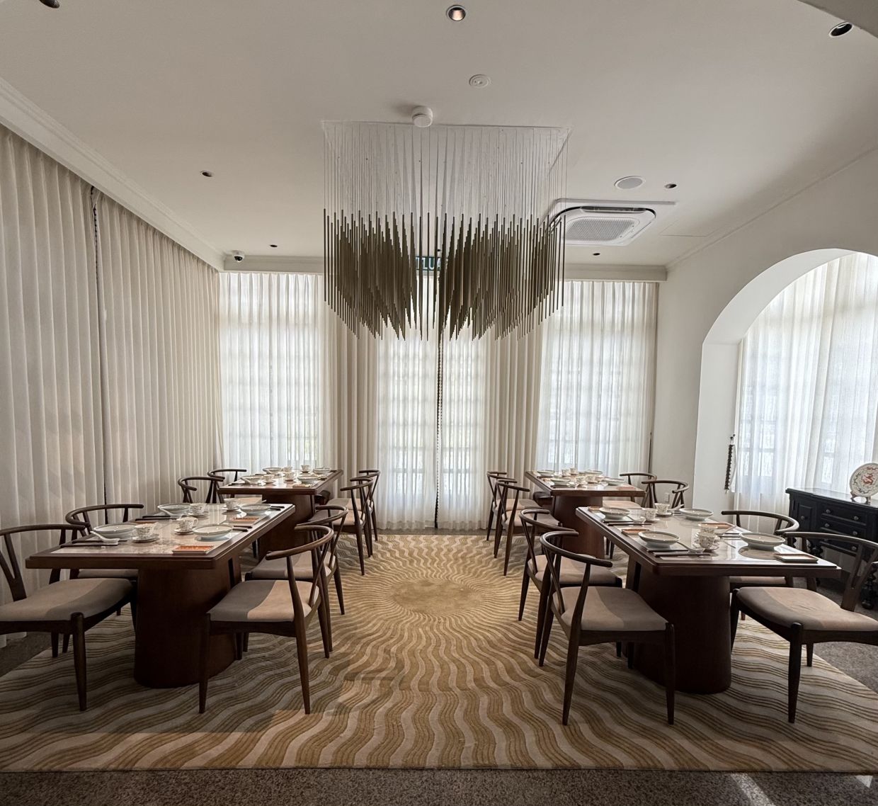 The restaurant has a quiet, elegant charm about it. — Photo: MICHAEL CHEANG/The Star