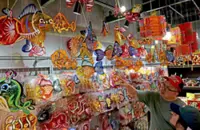 Traditional lanterns still shine brightly