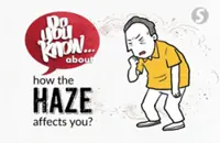Do you know ... about how the haze affects you?