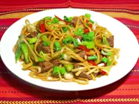 Cook this beef with ramen noodles dish for a quick, tasty meal
