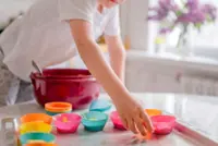 A joyous mess: How a top chef bakes with her kids