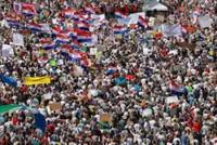 Tens of thousands rally in Zagreb over Croatia waste cleanup delays