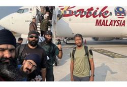 Volunteer group arrives in Nepal to render aid