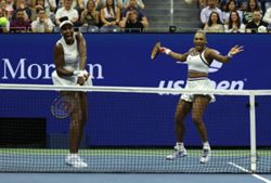 Tennis-Williams sisters' US Open return becomes celebration despite first-round exit
