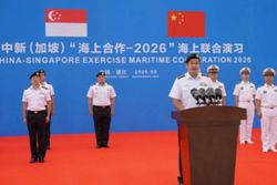 Singapore navy begins bilateral maritime cooperation exercise with Chinese counterpart