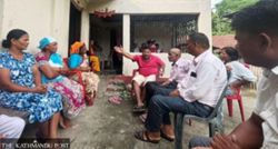 They stopped hoping to find him alive. Then they found a hand