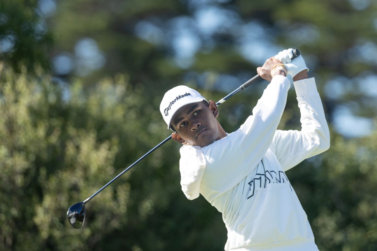 Malaysia's top amateur, Nateeshvar Ganesh.