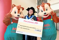Double joy for MBA achiever