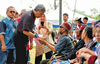 DNA taken from families