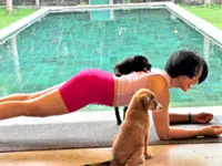 Puppy yoga: A feel-good trend facing some animal welfare questions