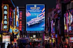 US carrier Abraham Lincoln departs Thailand after respite visit