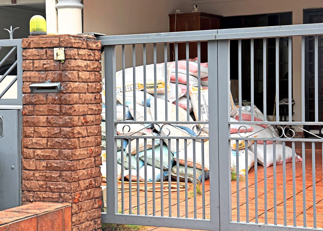 Some landlords in KL neighbourhoods have rented out their empty homes for use as storage facilities.