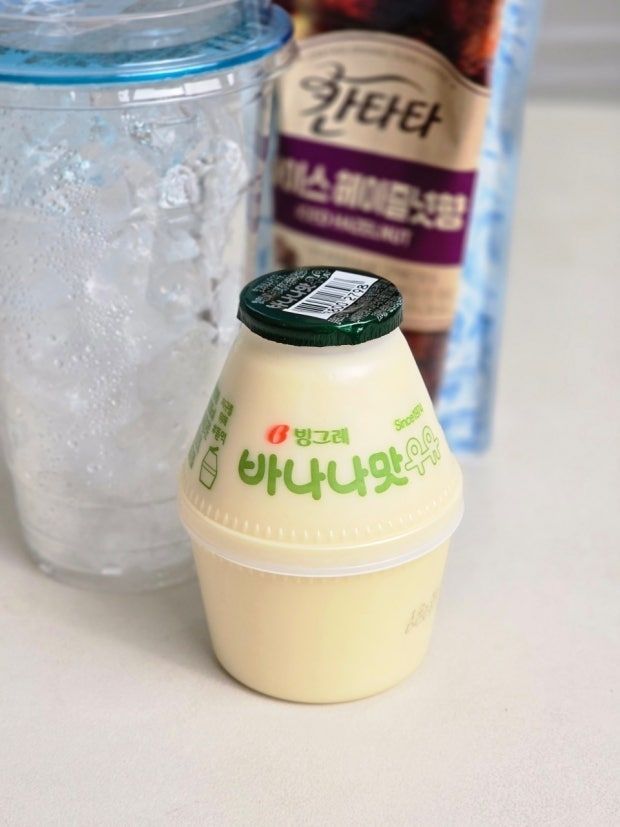 在韩国的时候,一定要破解香蕉牛奶的秘密。