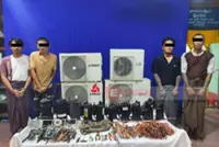 Syndicate involved in theft of 17 aircond units from Myanmar's Mandalay General Hospital busted