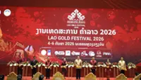 Laos's famous Lao Gold Festival ends successfully with focus on international markets