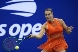 Tennis-Sabalenka fights past Townsend into US Open quarters