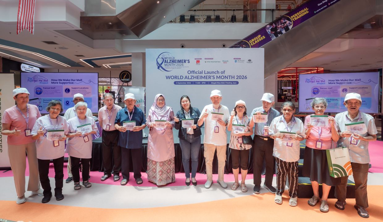 Megah Rise Mall and ADFM join hands to raise dementia awareness