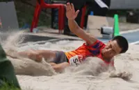 Sabahan Eljoe leaps to hattrick of Para Sukma titles