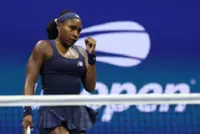 Tennis-Gauff downs fellow American Jovic to reach US Open last eight