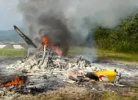 Helicopter carrying five crashes in northern Sarawak