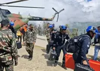 Nepal floods: SMART members arrive in Dhunche, setting up forward ops base