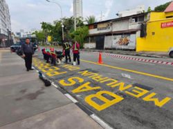 No waiting for tourist buses at redesigned Lebuh Carnarvon zone