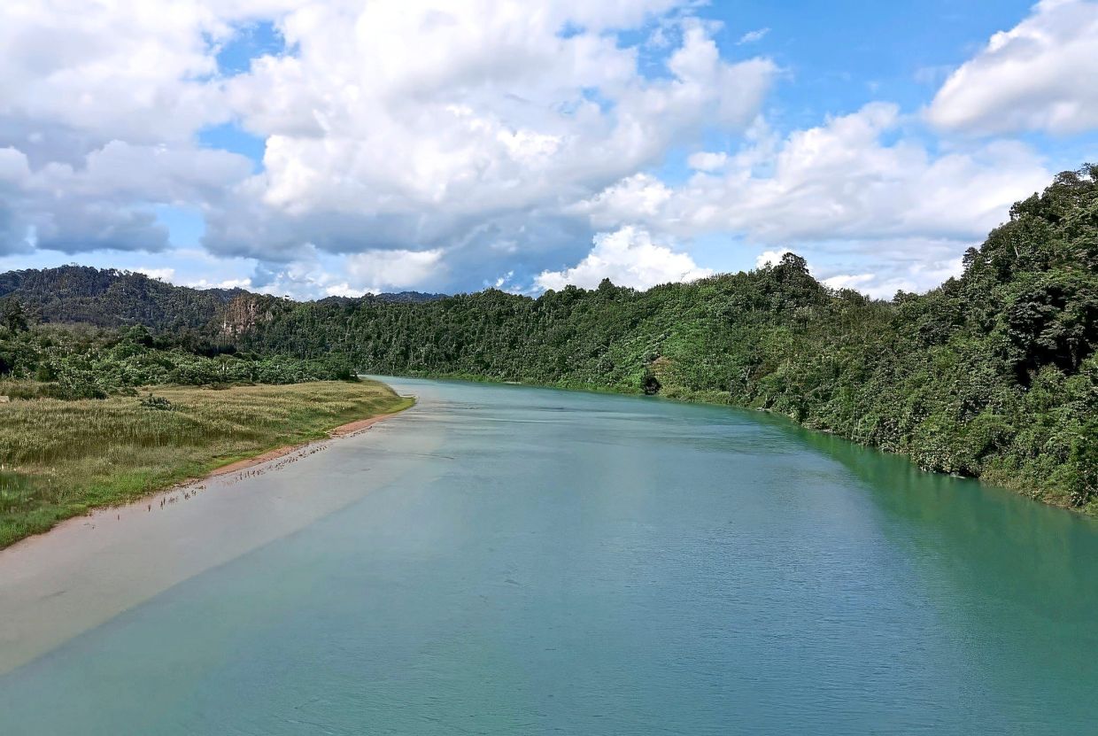 Sungai Perak's blue-hued mystery explained