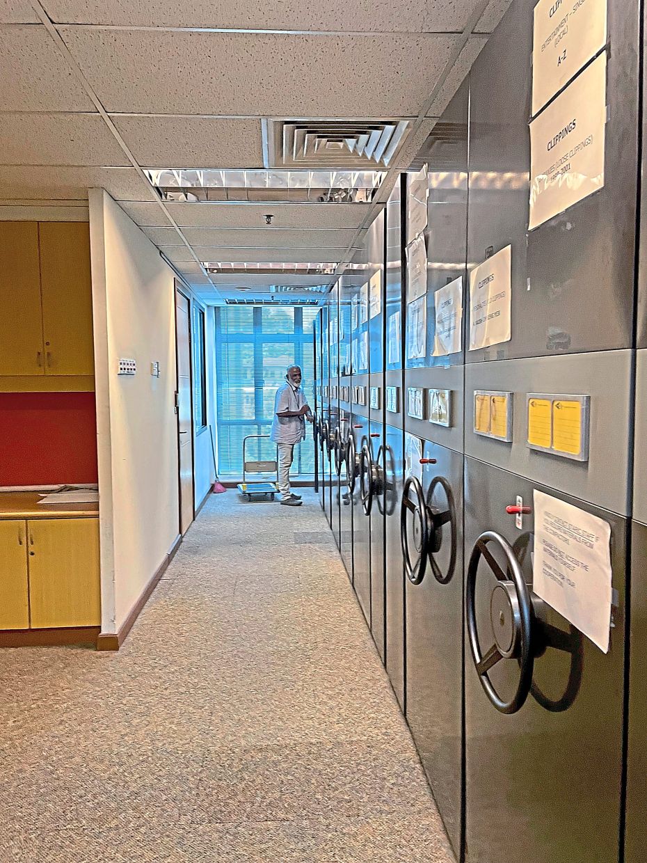In 2015, film director Dain transformed the Info Centre into a set for his supernatural thriller ‘Interchange’. Drawn to the library’s striking compact shelving, the production crew spent a day turning the normally quiet space into an atmospheric cinematic backdrop.