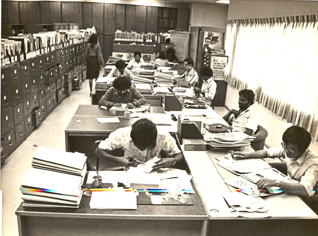 The Star’s library in Section 13, Petaling Jaya, was once a hive of painstaking research, where staff sifted through newspaper clippings, maintained physical archives and retrieved information from rows of filing cabinets, long before digital databases transformed the newsroom.