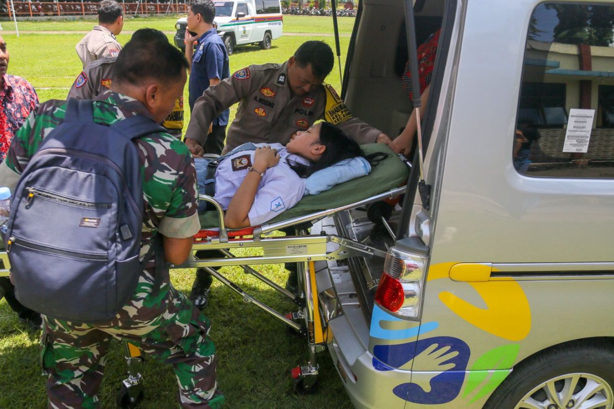 Indonesian student suffers memory loss, seizures after free meal food poisoning