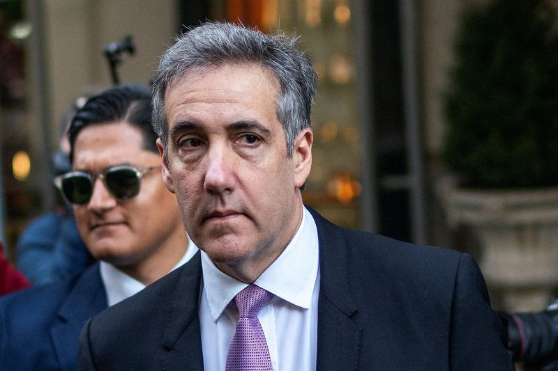 Trump says he would consider pardon for former fixer Michael Cohen